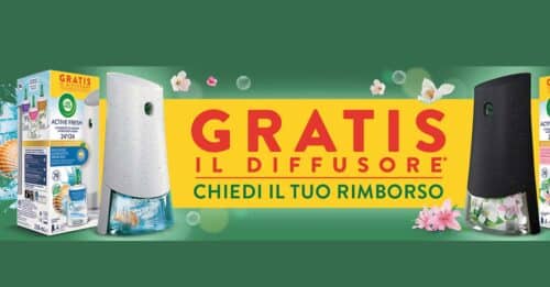 Air Wick diffusore rimborsato