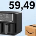 Friggitrice ad aria con doppio cestello