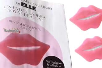 Rivista Elle di giugno con maschera labbra Royal Beauty