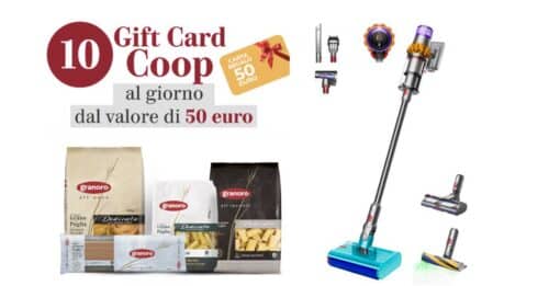 Vinci la spesa con Granoro Coop