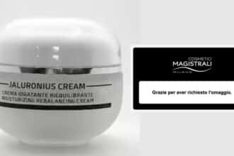 Campione omaggio di Jaluronius Cream Cosmetici Magistrali