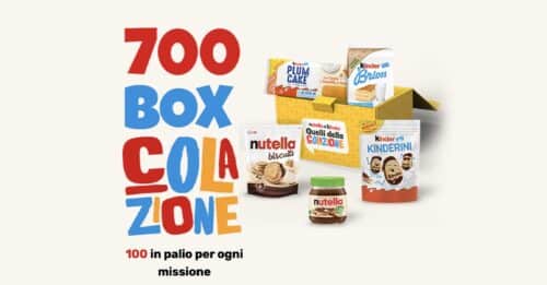 Missione Nutella “Indovina il premio”: vinci box in instant win
