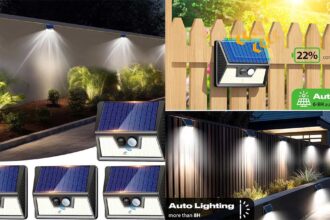 4 Faretti solari a LED sconto amazon.jpg