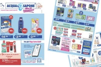 Anteprima volantino Acqua & Sapone dal 12 giugno al 1 luglio