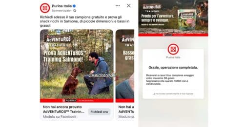 campioni omaggio AdVENTuROS Purina