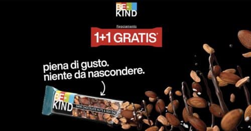 Cashback Be-Kind 1+1 gratis