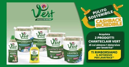 Cashback Chanteclair Vert