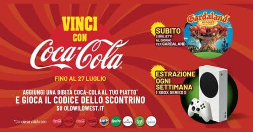 Concorso Coca-Cola Old Wild West