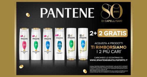 Pantene cashback anniversario