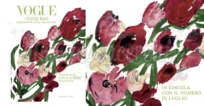 Rivista Vogue luglio con Tote Bag Anna Deller Yee.jpg