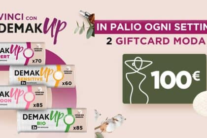 Vinci le gift card per lo shopping con Demak'up