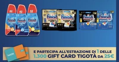 Concorso Finish da Tigotà luglio 2025