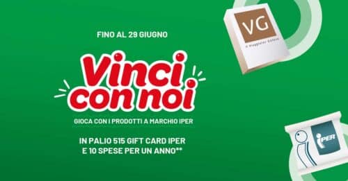 Concorso Iper “Vinci con noi”