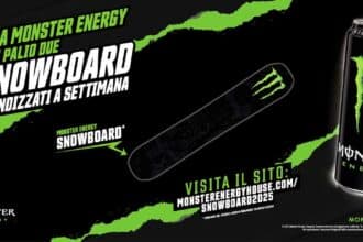 Concorso Monster vinci snowboard