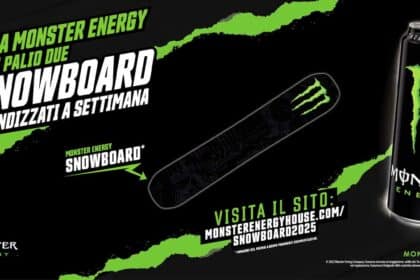 Concorso Monster vinci snowboard