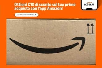 Amazon regala 10€ con l'APP