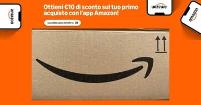 Amazon regala 10€ con l'APP