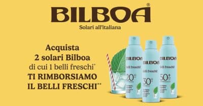 Cashback “BILBOA TI RIMBORSA IL BELLI FRESCHI