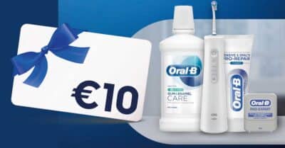 Con Oral-B puoi ricevere la card di Tigotà