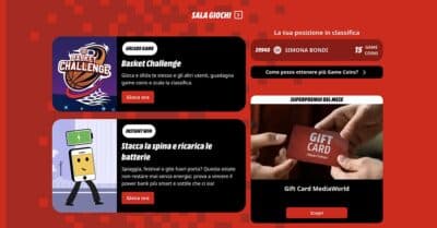 Concorso Mediaworld luglio 2025