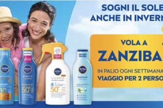 Concorso Nivea Sun vinci viaggi a Zanzibar