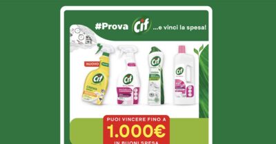 Concorso Prova Cif e vinci la Spesa
