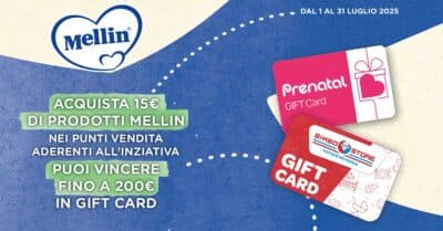 Concorso Vinci una gift card con Mellin