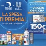 Danone Unilever "La spesa ti premia"
