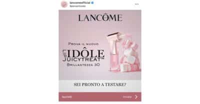 Diventa tester Lancôme Idôle Juicytreat