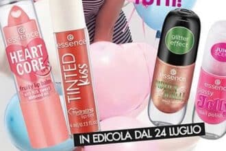 In edicola con Silhouette Donna di agosto trovi un prodotto make-up Essence in regalo!