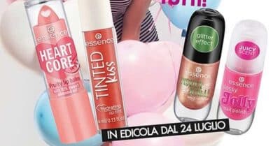 In edicola con Silhouette Donna di agosto trovi un prodotto make-up Essence in regalo!