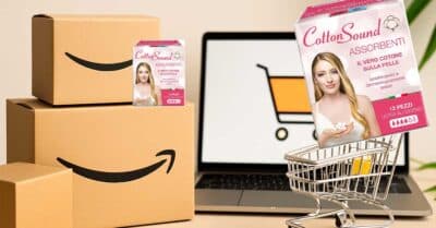 Offerta Amazon sugli assorbenti Cotton Sound
