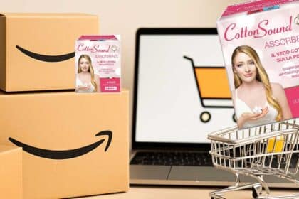 Offerta Amazon sugli assorbenti Cotton Sound