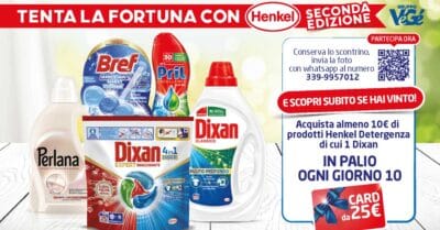 Tenta la fortuna con Henkel in VéGé