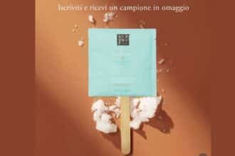 campione omaggio Rituals scrub corpo The Ritual of Karma sale marino