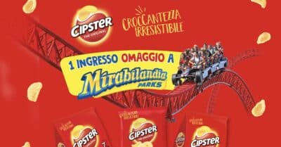 Cipster regala ingresso Mirabilandia