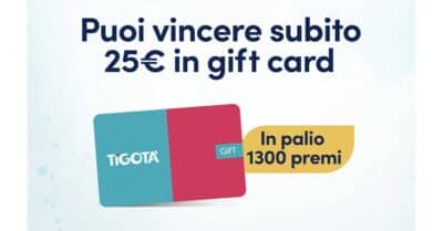 Concorso Dove da Tigotà vinci gift card