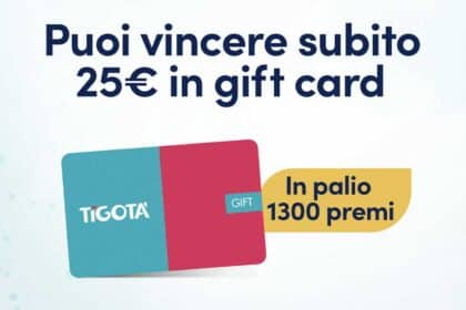 Concorso Dove da Tigotà vinci gift card