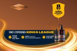 concorso King C Gillette vinci esperienza VIP Kings League soggiorno 2026