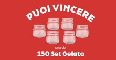 Set coppette gelato Nutella Kinder