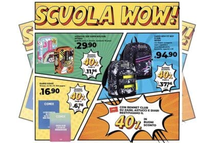 Buono sconto Bennet per il Back To School