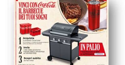 Concorso Coca-Cola vinci barbecue