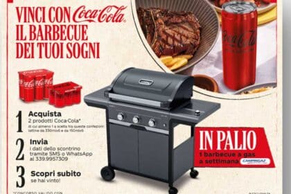 Concorso Coca-Cola vinci barbecue