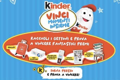 Concorso Kinder "Vinci momenti insieme 2025