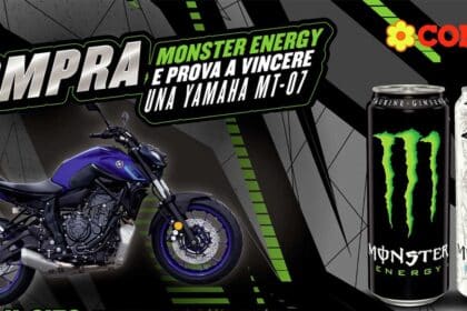 Concorso Monster: vinci moto Yamaha MT07