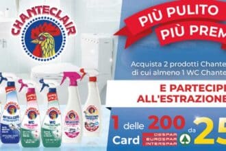 Concorso "Più pulito, più premi" Chanteclair
