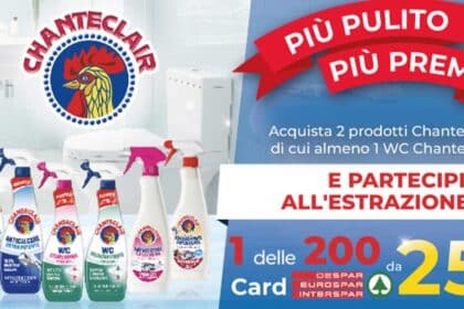 Concorso "Più pulito, più premi" Chanteclair