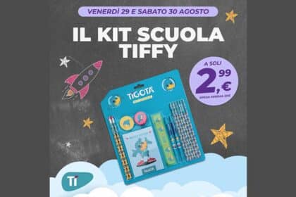 Kit Scuola Tiffy Tigotà
