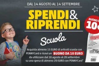 Spendi e Riprendi Scuola da Penny Market