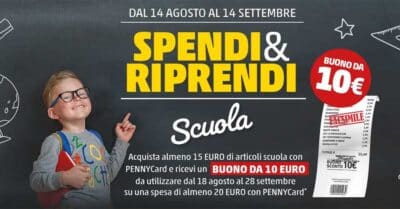 Spendi e Riprendi Scuola da Penny Market